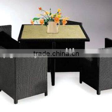 Natural square outdoor marble top table HL-5S-09002