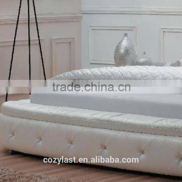 Popular Leather Bed Tufted With Crystals