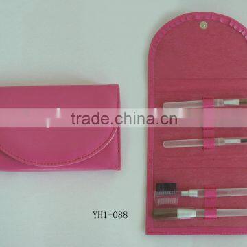 high quality face brush cosmetic brush bag set