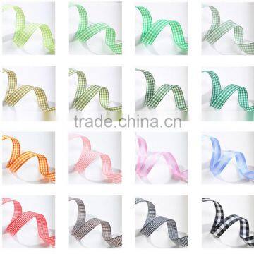 Kinds Of Ribbon Gingham Ribbon