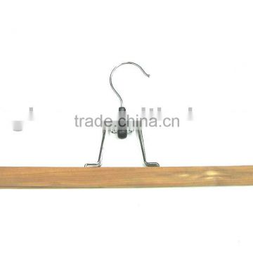 Wholesale Non Harmful To Human Cedar Wooden Pant Hangers