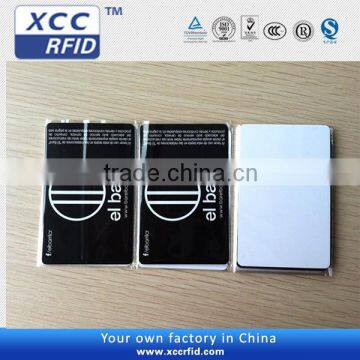 13.56MHZ smart card pvc card with micro print