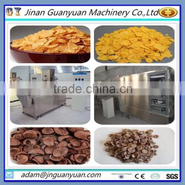 Extruded corn flakes machine/breakfast cereal snack production line