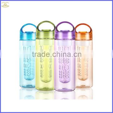 2016 700ml Bpa Free Fruit Infuser Water Bottle Plastic Drinking Sports Bottle