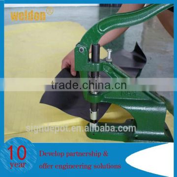 Weldon Small size eyelet manual grommet press machine punching machine