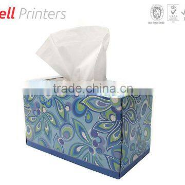 Mono carton printing Tissue box from India