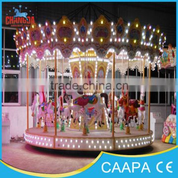 Hottest!! Amusement Playground Carousel horse