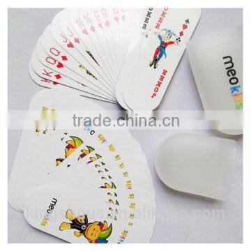 Custom Oval Shaped Playing Cards for Promotional Advertising photo-3