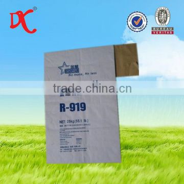 25kg Titanium Dioxide packing kraft paper valve bag