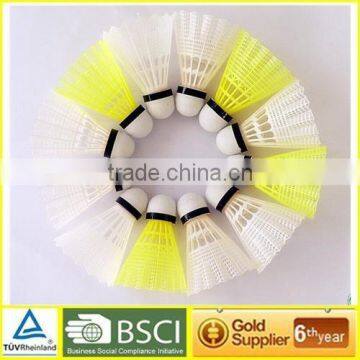 Nylon Shuttlecock/PU Cock shuttlecock/High Quality Badminton Shuttlecock