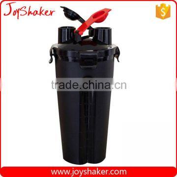 2015 New BPA Free 2 in 1 Twin Pack Plastic Dual Shaker photo-5