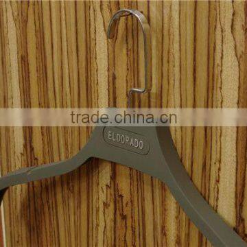 Half Flocking Shoulder Plastic Hanger photo-6