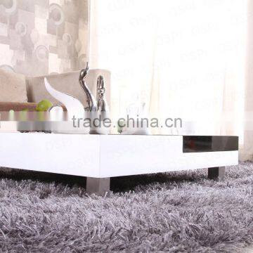 High Gloss Coffee Table White High Gloss Center Table photo-3