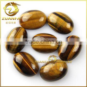 oval cabochon tiger eye stones loose tigers eye gemstone                        
                                                Quality Choice