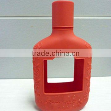 decorative high quality silicone bottle sleeve