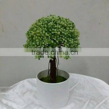 artificial plants plastic grass bouquet family flower shop dest rustic clover plant