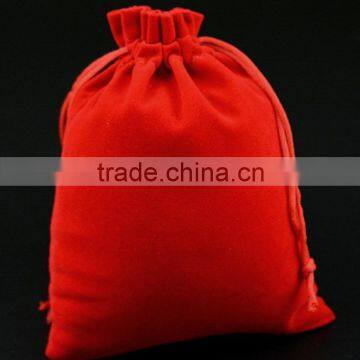 Hot sale velvet fabric drawstring bag with great price                        
                                                                                Supplier's Choice