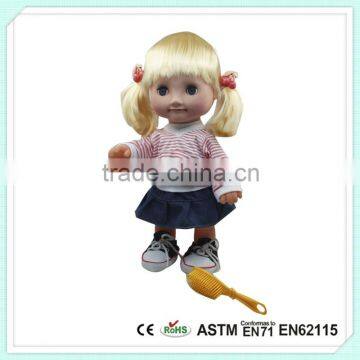 Plastic Connecting Toys Talking Toys To Kids For Children With Blinking Eyes Baby Dolls photo-2