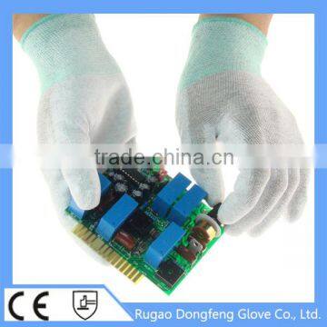 Factory Wholesale ESD / Anti Static Carbon Fiber PU Safety Work Gloves photo-5