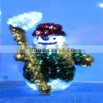 Christmas Decorative Motif Snow Man Christmas LED Light