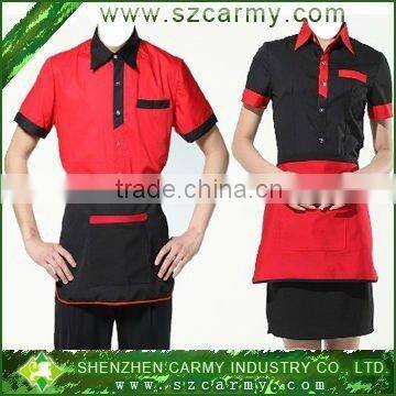 fashion restaurant hotel waiter waitress uniform,bellboy chambermaid uniform