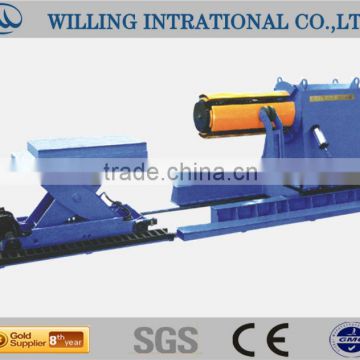 10 Ton Hydraulic Uncoiler with Press Arm and Coil Car