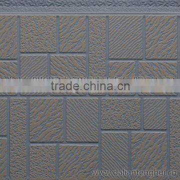 Exterior decorative wall panel / Building facade panel / PU foaming siding popular in Russia