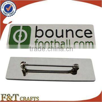 hot sales customized metal name badge