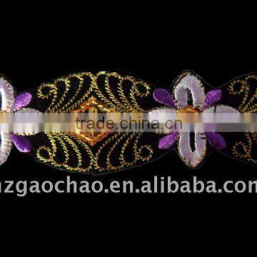 Fancy Floral Sequin Embeoidery Lace