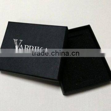 black cardboard t-shirt packaging boxes