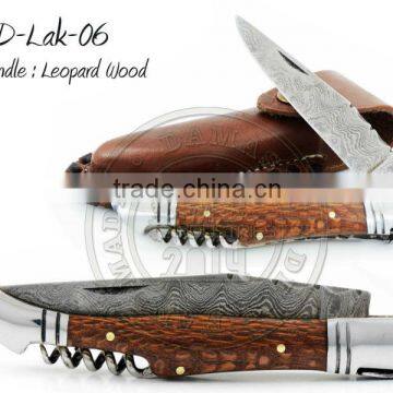 Damascus Steel Laguiole Knife DD-LAK-06