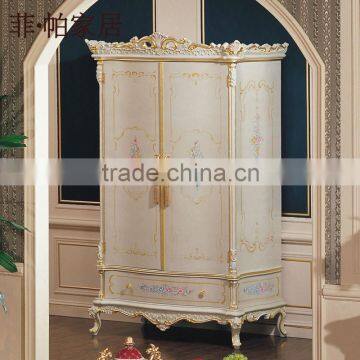 Modern Design Fashion Non-woven Collapsible Contracted Cloth Bedroom Closet Steel Wardrobe Cabinets photo-3