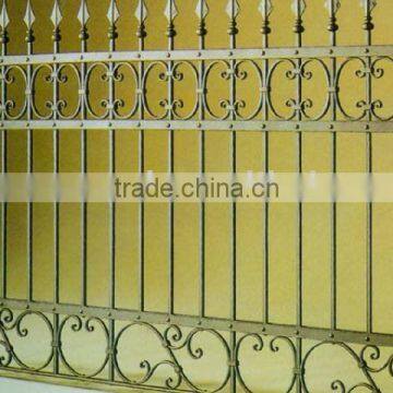 Heavy duty Powder coated/galvanized Steel fence/garden fence / road fence on sale ST-07