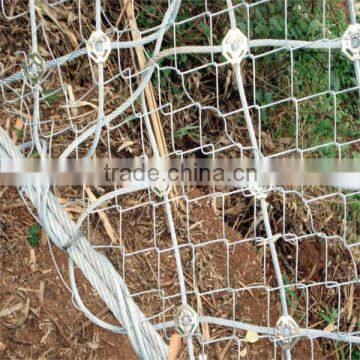 chain link fence for slope