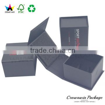 Black Small Paper Cardboard Jewelry Boxes