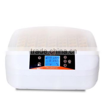 CE marked China Alex Factory direct sale 12V egg incubator 56 chicken eggs mini incubator