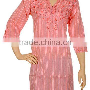 Latest Beach Wear Tunics Designs Long Cotton Cover up