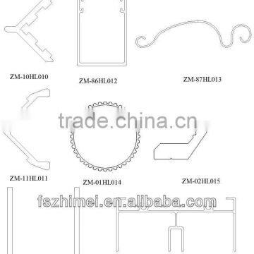 Stardand size industrial aluminium profile for construction