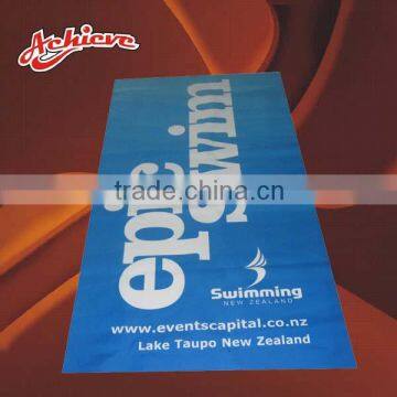 100 % polyester sublimation beach towel /towels with your size