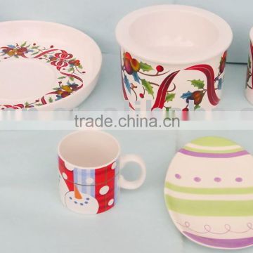 ceramic tableware decal