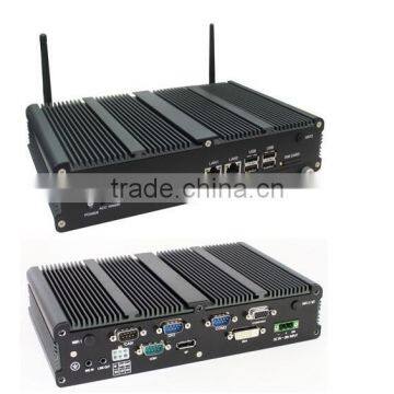 Embedded Mini PC Intel Gen4 Core i7-5650U CPU with HD 6000 GPU On-Board Computer 4 x Lan