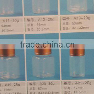 Metal Cap Capsule Bottle