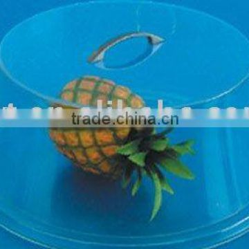 High quality plastic spraying kitchen food cover / Flat Top PC kitchen fruit Cover