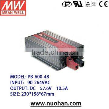 Meanwell 600W battery power supply/600W Single Output Battery Charger Switching/48v mean well switching power supply