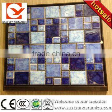 decorative china ceramic wall tiles,3d flooring bathroom,swimming pool tile blue