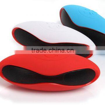 2016 New Mini Rugby Football Speaker Wireless Bluetooth V3.0 Subwoofers Stereo Mini Portable Soccer Speakers With U Disk TF Card