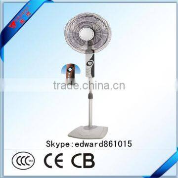 16 inch plastic electrical stand fan compare favourably withpure cooper motor and all kinds of colors