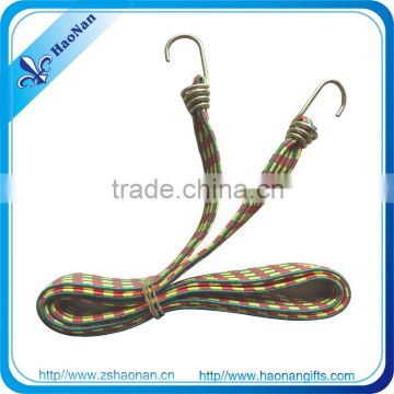 New strong functional elastic bungee cord with plastic hook