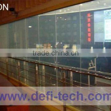 Best price grey non-pasted smart film/glass 5 square meter (1.2m*4.17m) in building glass/decorative films