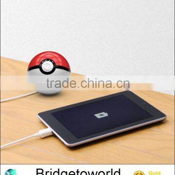 Wholesale 2nd Generation 8cm 8000 MAh Power Bank for Mobile Game Pokemongo Pokeball Mobile Charger photo-2